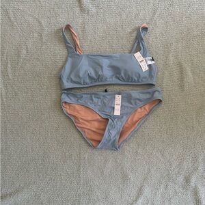 J. Crew Blue Swimwear